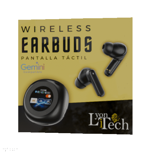 Auriculares Inalámbricos con IA Lyon iTech Earbuds Yw13 Gemini Inteligencia Artificial