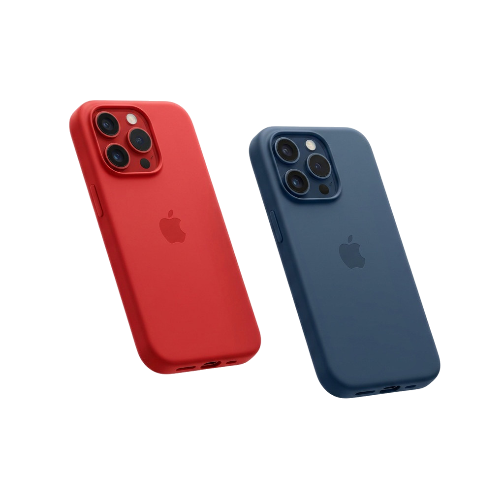 Silicone case logo