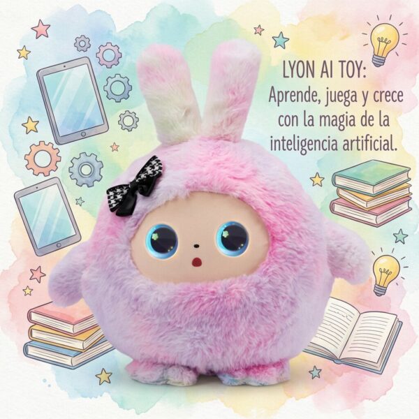 Mascota Inteligente - LYON AI Toy Buddy Rosado