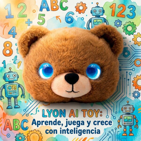 Mascota Inteligente - LYON AI Toy Play - OSO Marron