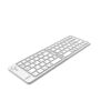 Teclado BT Plegable 28x9.5x0.6cm *Blanco* SOUL