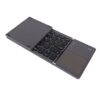 Teclado BT Plegable c/Touchpad AN/IO/WIN/MC 30x9.5 *Negro* SOUL