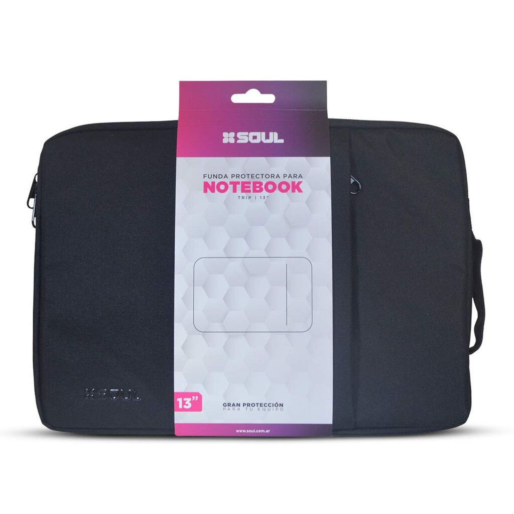Funda Notebook 13.3'' TRIP c/Cierre + Bolsillo