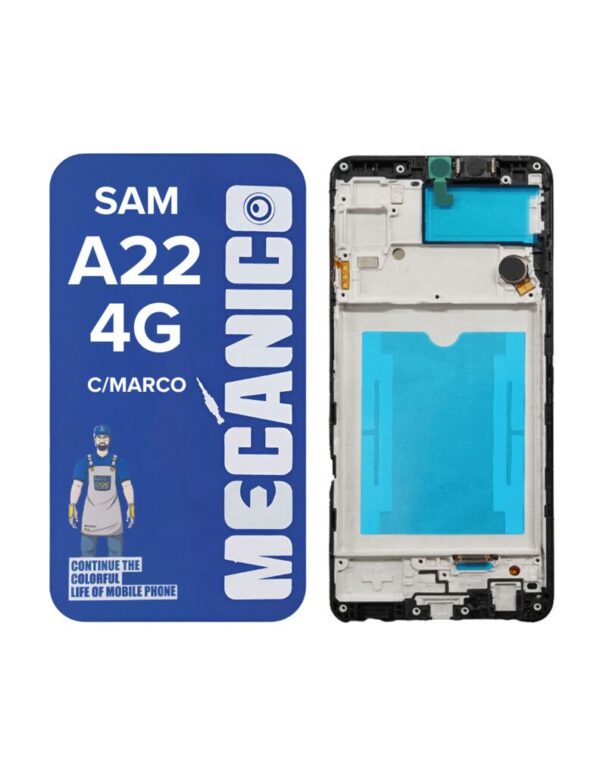 MODULO SAMSUNG A22 4G T2O C/MARCO MECANICO MODULO SAMSUNG A22 4G T2O C/MARCO MECANICO