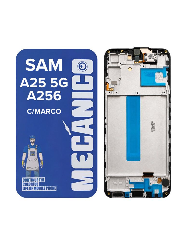 MODULO SAMSUNG A25 5G/A256 T2O C/MARCO MECANICO