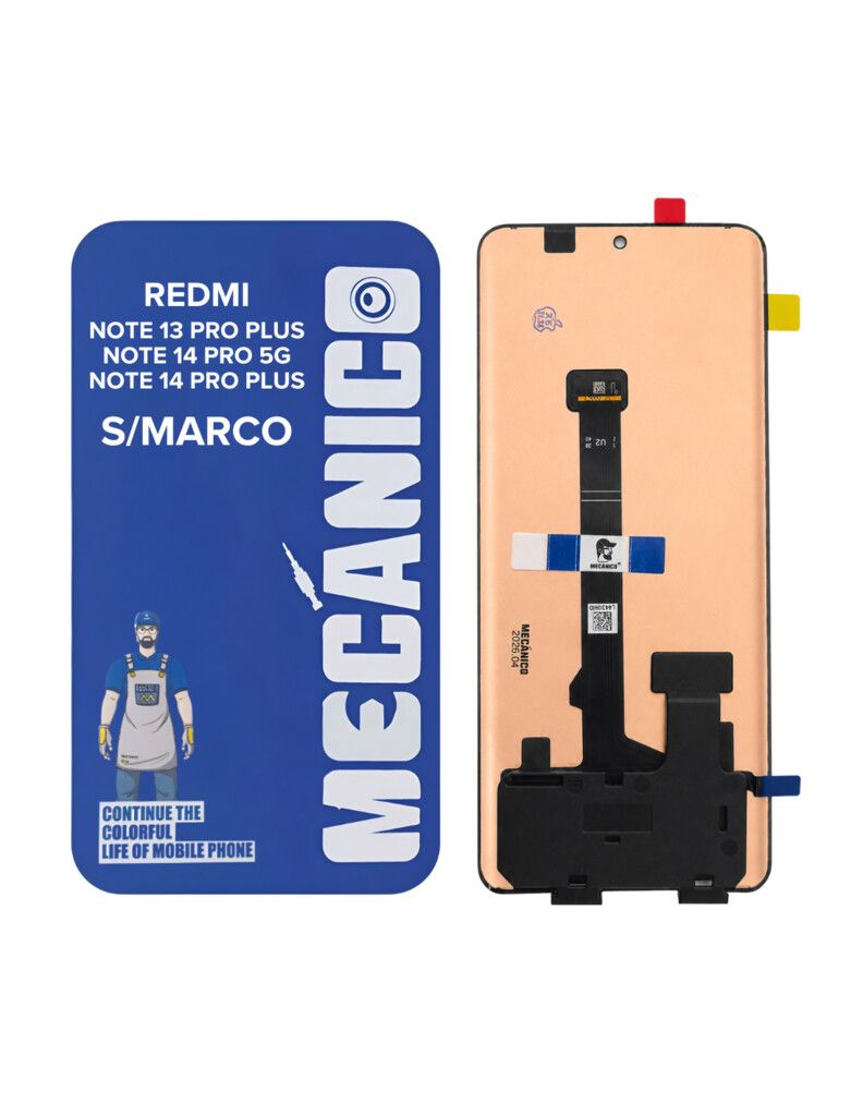 MODULO XIA REDMI NOTE 13 PRO PLUS/NOTE 14 PRO 5G/NOTE 14 PRO PLUS /POCO X7 -- MECANICO MODULO XIA REDMI NOTE 13 PRO PLUS/NOTE 14 PRO 5G/NOTE 14 PRO PLUS /POCO X7 -- MECANICO