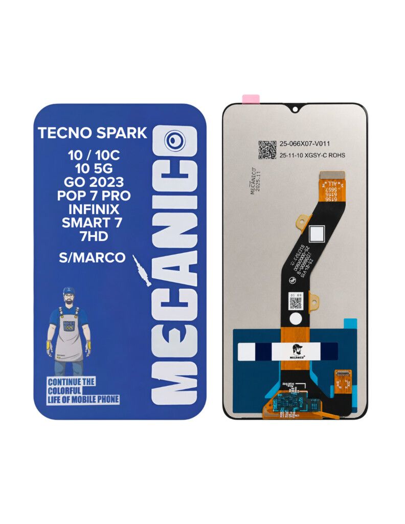 MODULO TECNO SPARK 10/10C/10 5G/GO 2023/POP 7 PRO/INFINIX SMART 7/7HD -- MECANICO MODULO TECNO SPARK 10/10C/10 5G/GO 2023/POP 7 PRO/INFINIX SMART 7/7HD -- MECANICO