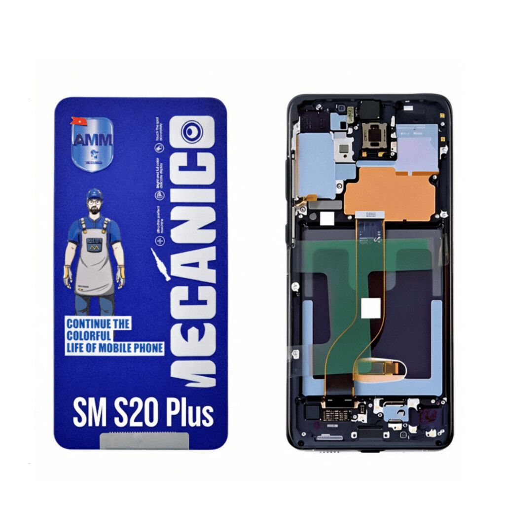 MODULO SAMSUNG S20 PLUS BLACK AMM C/MARCO -- MECANICO MODULO SAMSUNG S20 PLUS BLACK AMM C/MARCO -- MECANICO