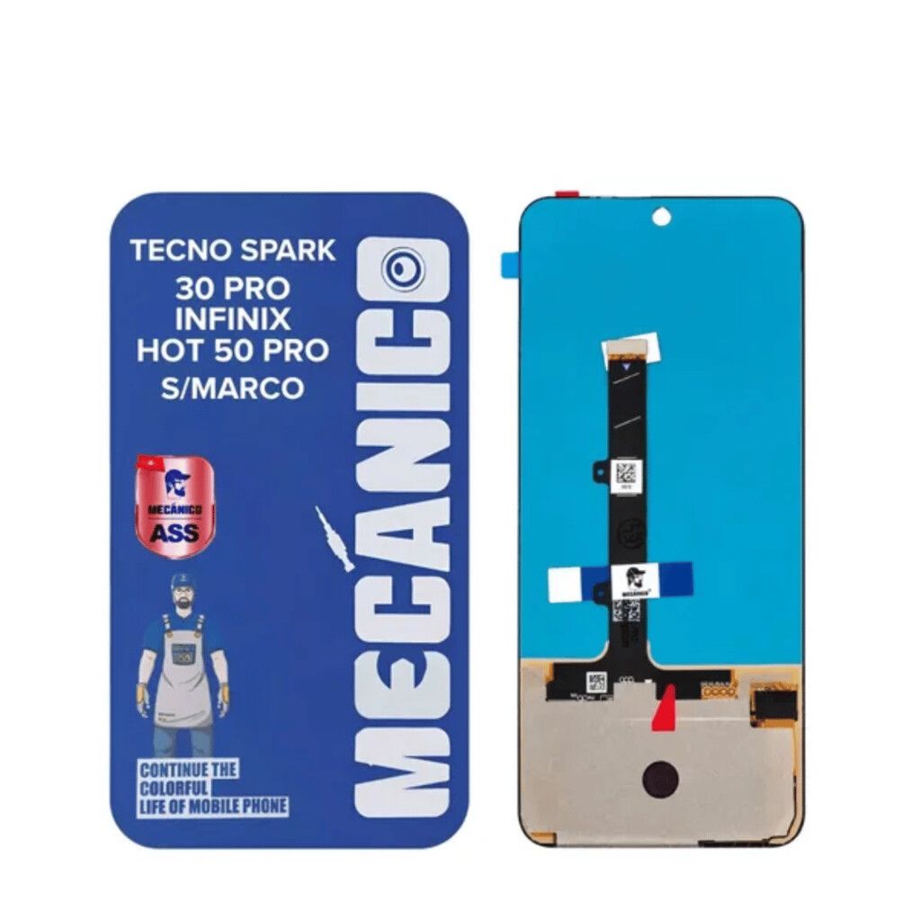 MODULO TECNO SPARK 30 PRO/INFINIX HOT 50 PRO ORI (ASS) -- MECANICO MODULO TECNO SPARK 30 PRO/INFINIX HOT 50 PRO ORI (ASS) -- MECANICO