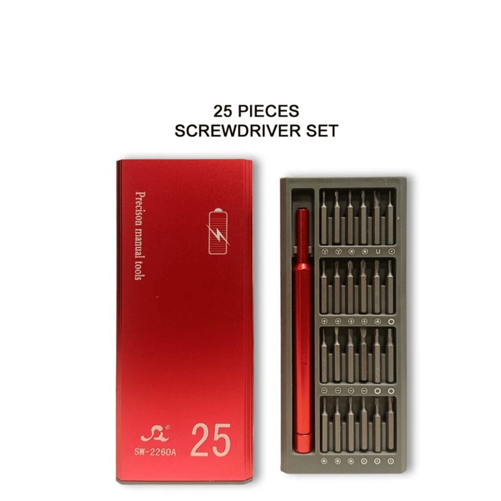 Juego De Destornilladores 25 En 1 Torx Hexagonal 2250A