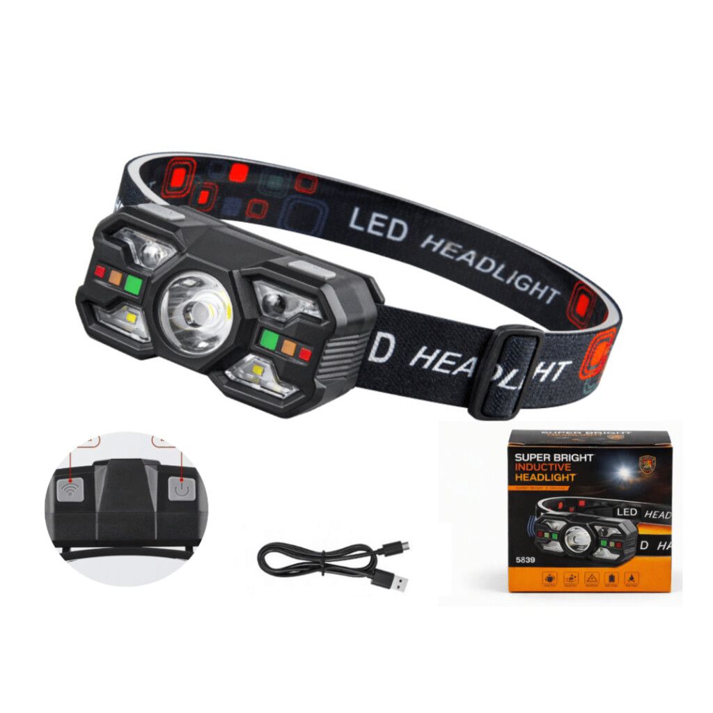 Linterna Minera Recargable con sensor Linterna Minera Recargable con sensor