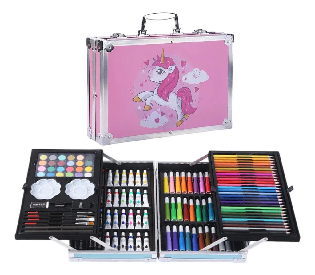 Maleta Dibujo Arte Infantil 145 Piezas Maleta Dibujo Arte Infantil 145 Piezas